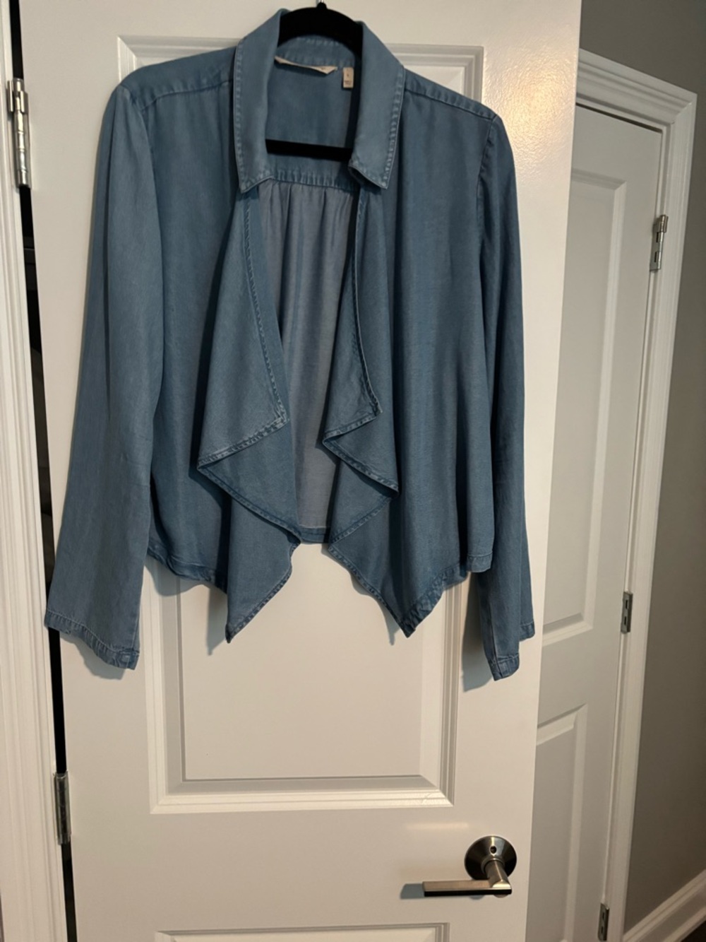 Soft Surroundings Chambray Jacket